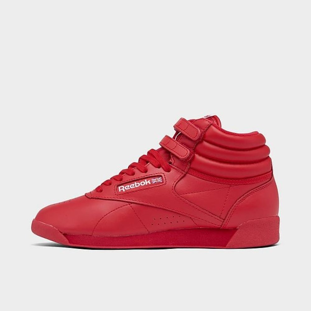 Reebok Red Women's Wedge Sneaker - Picture 4 of 11